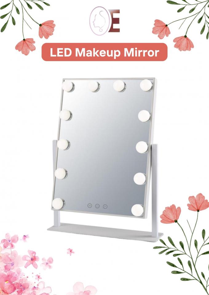 Desktop Illuminated Hollywood Mirrors Vanity Lights USB Dimmer Lamp 0
