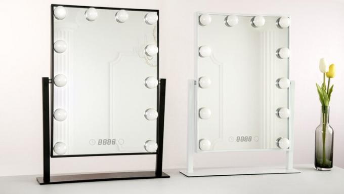 Desktop Illuminated Hollywood Mirrors Vanity Lights USB Dimmer Lamp 8