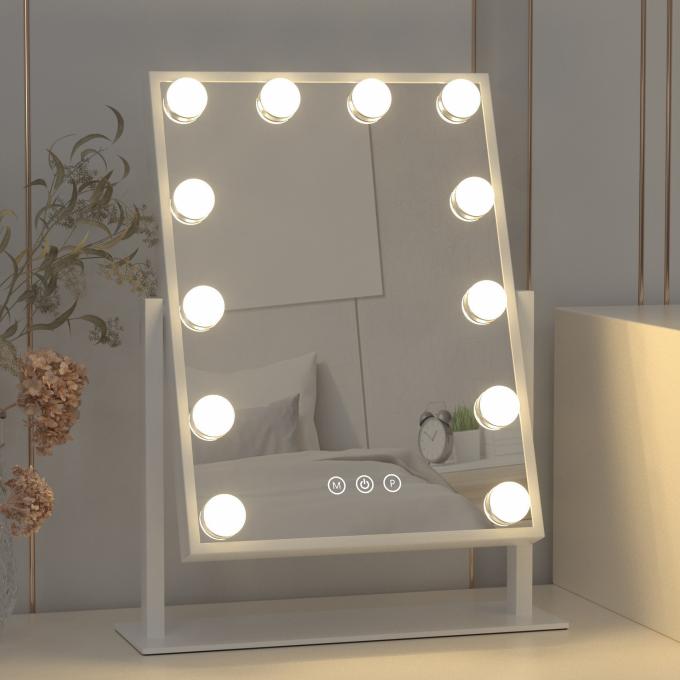 Desktop Illuminated Hollywood Mirrors Vanity Lights USB Dimmer Lamp 13