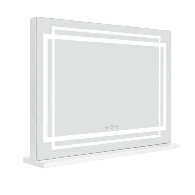 Mounted Hollywood Bathroom Mirror Electric Magnifying With Light 1