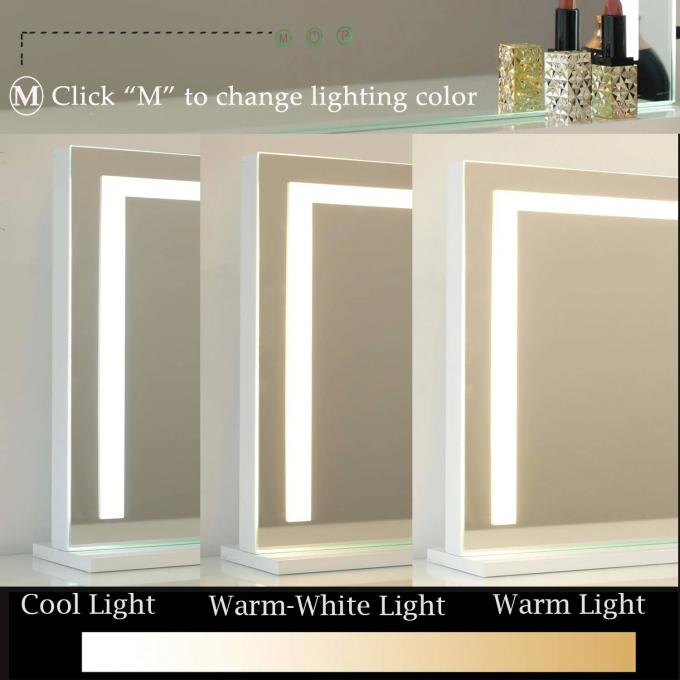 Mounted Hollywood Bathroom Mirror Electric Magnifying With Light 8