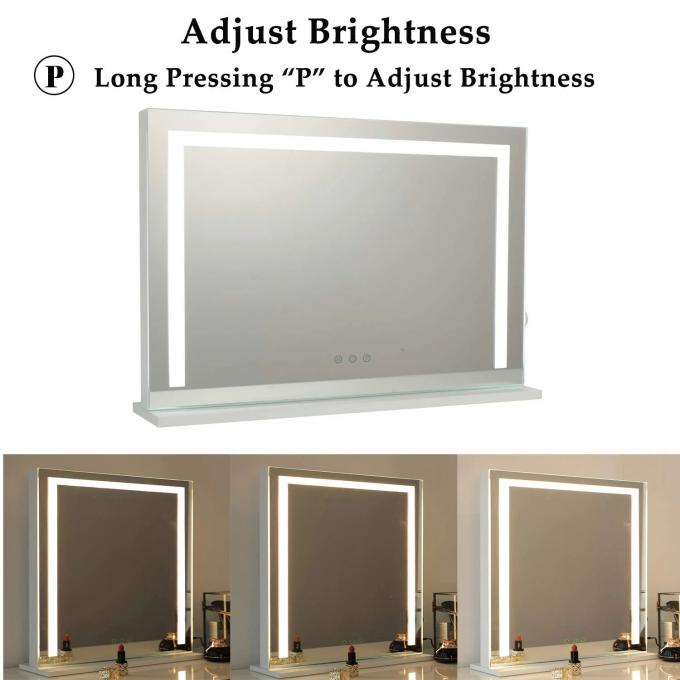 Mounted Hollywood Bathroom Mirror Electric Magnifying With Light 7