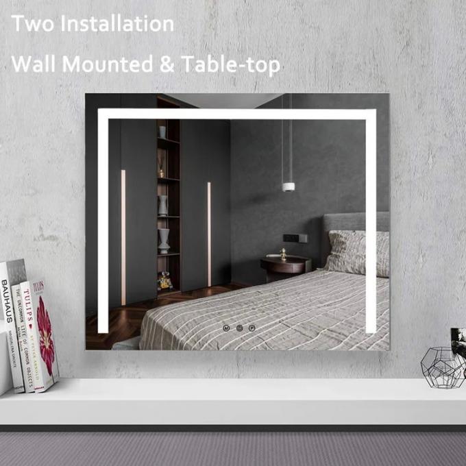 Mounted Hollywood Bathroom Mirror Electric Magnifying With Light 9