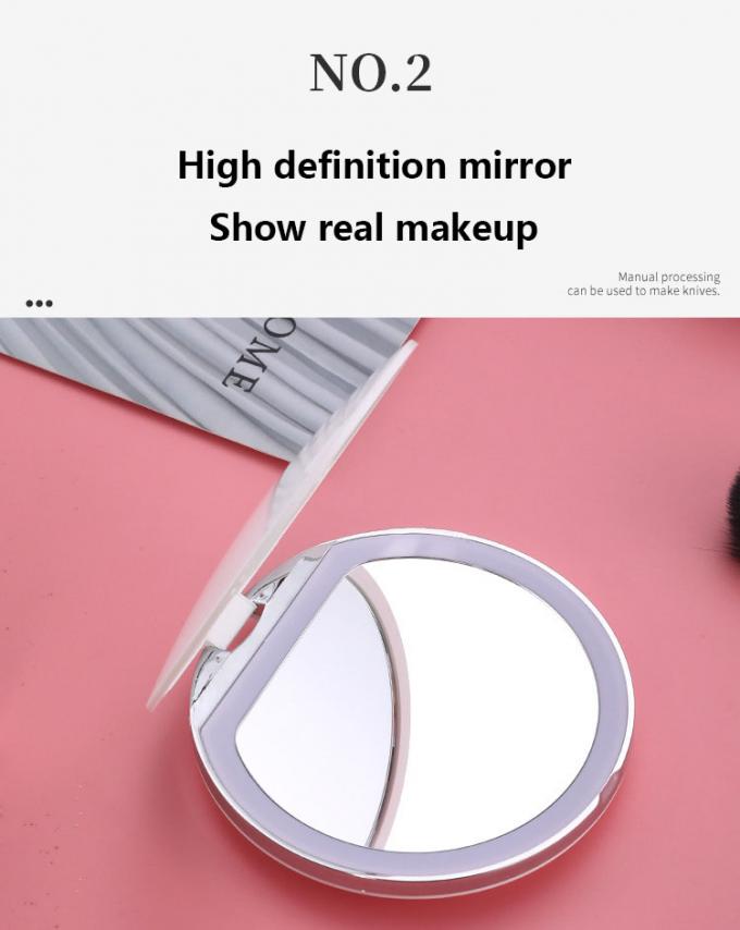 Travel-Friendly Led Makeup Vanity With Light Pocket Up Ideal For Everyday And Travel 3