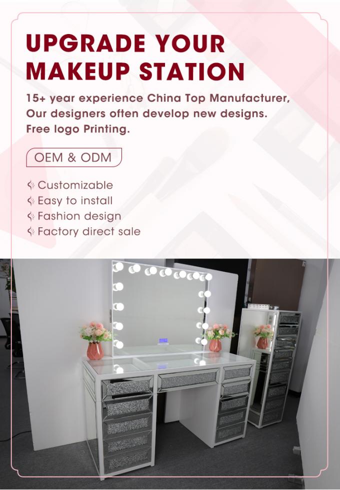 Ross Certified Morden Design Rattan Vanity Table for and Modern Design Style 7