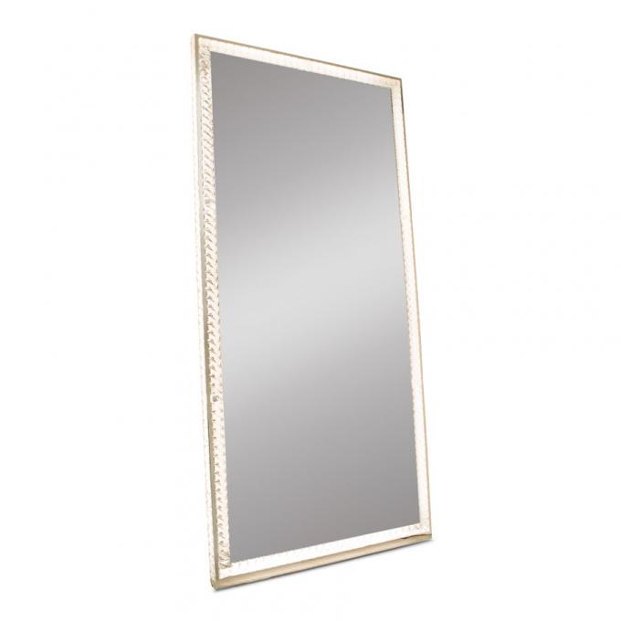 Led Light Up Full Length Floor Mirror For Bedroom Salon Vanity Crystals 6