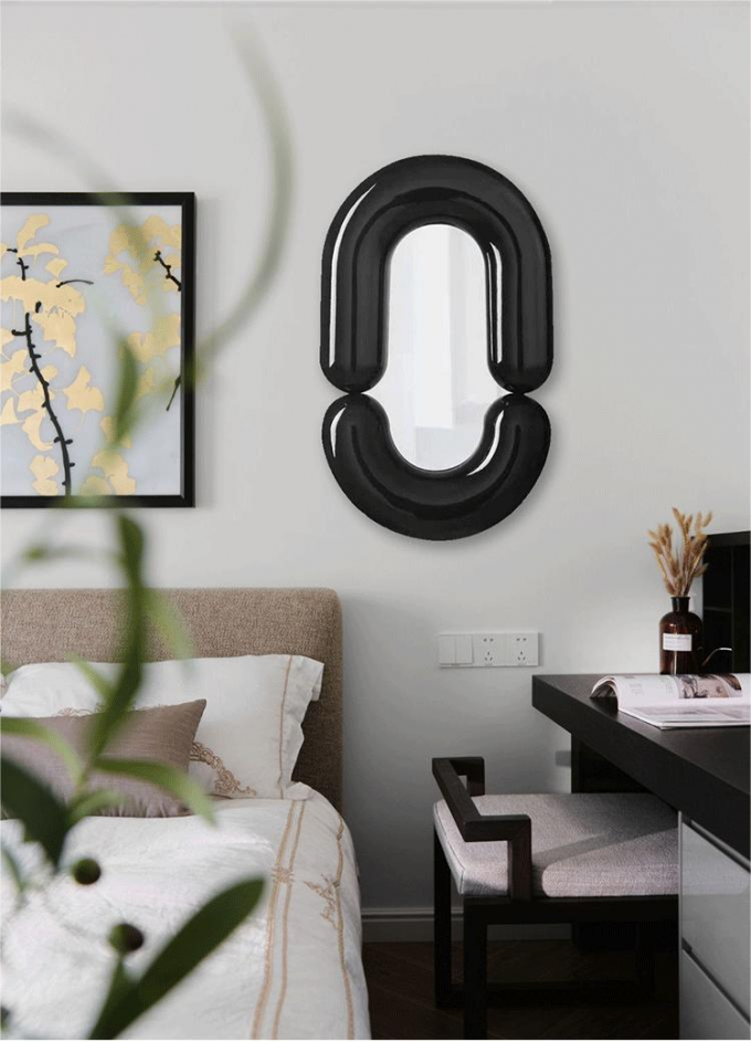 Oval Bathroom Led Wall Full Length Mirror Hanging Vanity Tall Mirror 2
