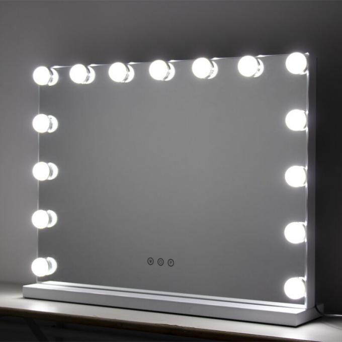Large Hollywood Mirror And Lights 50x Magnifying For Home Makeup 20