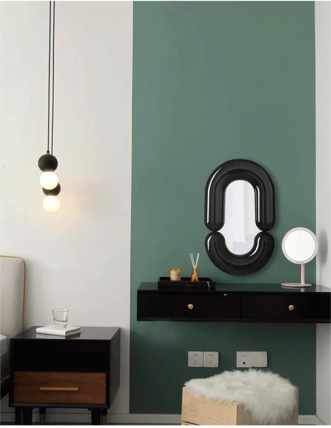 Oval Bathroom Led Wall Full Length Mirror Hanging Vanity Tall Mirror 6
