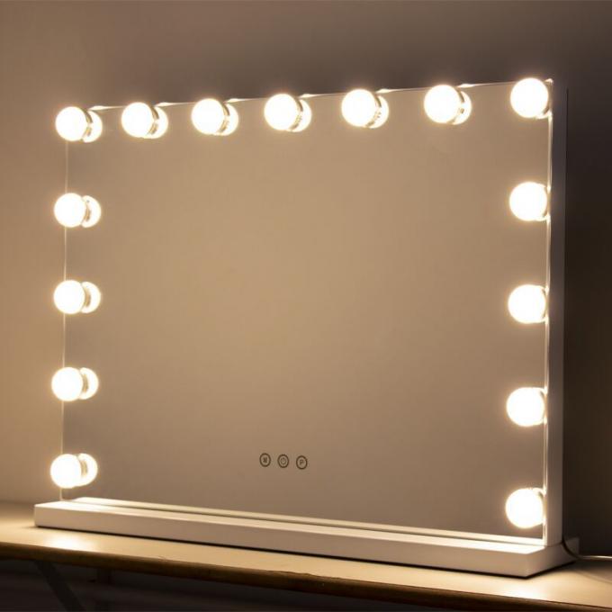 Large Hollywood Mirror And Lights 50x Magnifying For Home Makeup 21