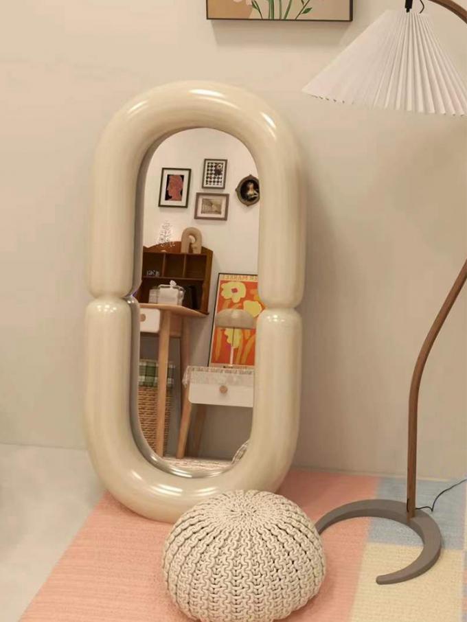 Oval Bathroom Led Wall Full Length Mirror Hanging Vanity Tall Mirror 9