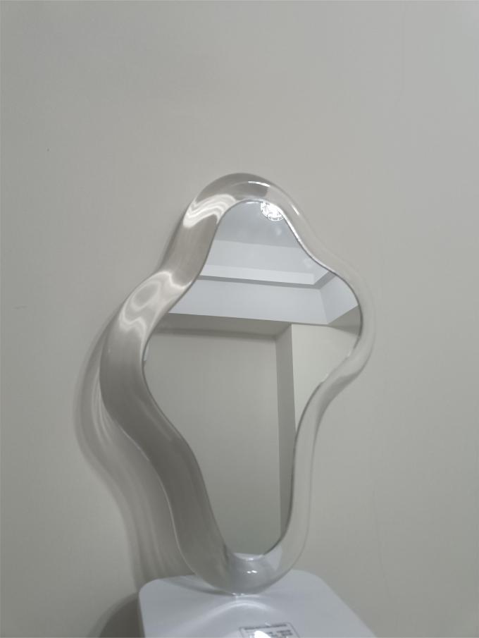 Lighted Acrylic Wall Mounted Magnifying Mirror For Bathroom Vanity 13