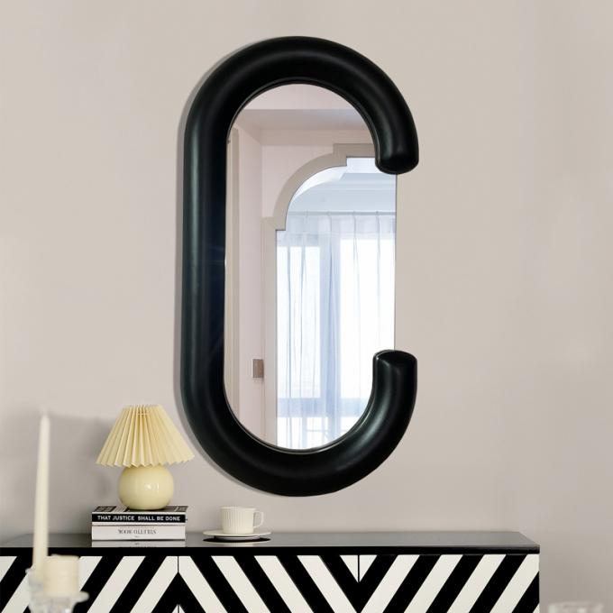 White Decorative Full Length Floor Led Mirror for Bathroom Decoration in Living Room 10