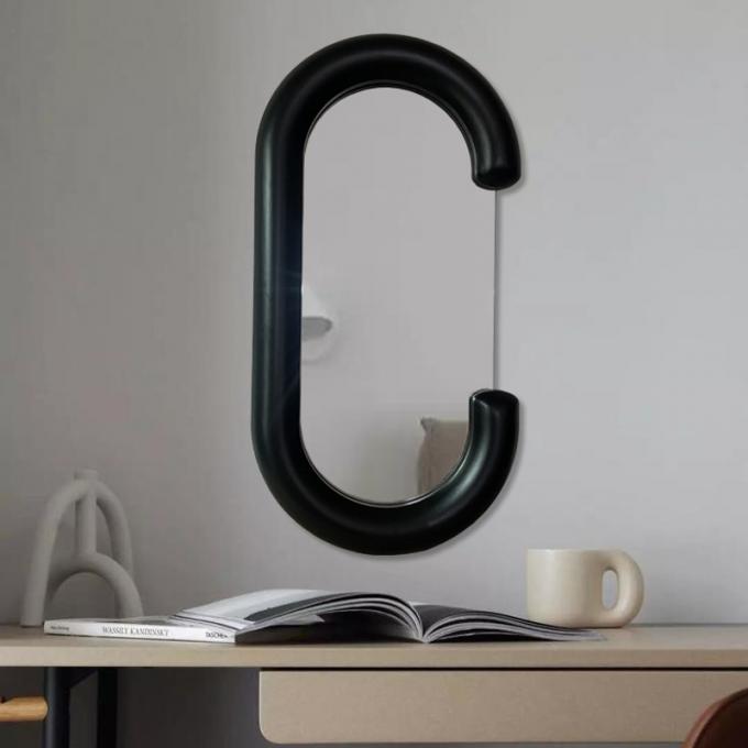 White Decorative Full Length Floor Led Mirror for Bathroom Decoration in Living Room 11