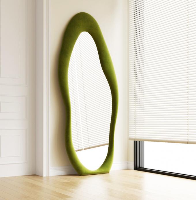 Decorative Body Curved Full Length Mirror Oversized Arched Floor Mirror 3