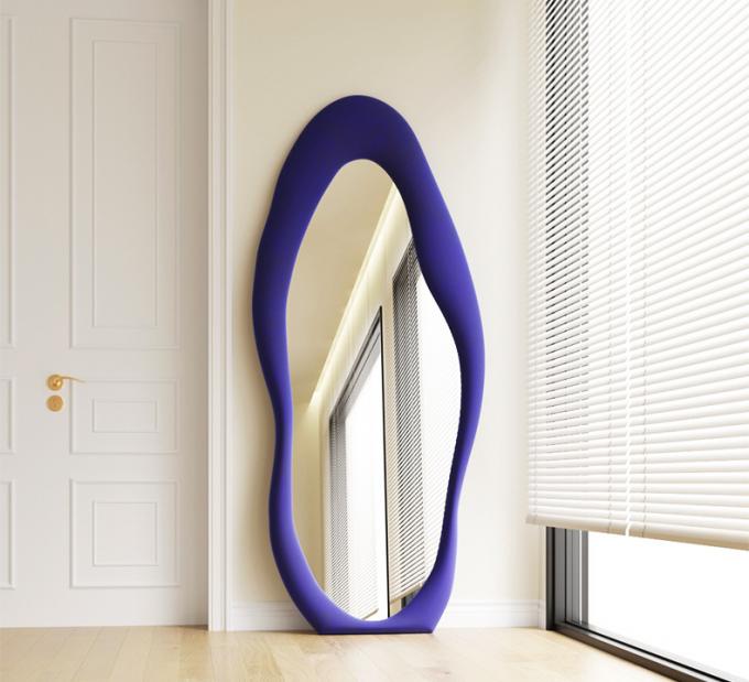 Decorative Body Curved Full Length Mirror Oversized Arched Floor Mirror 5