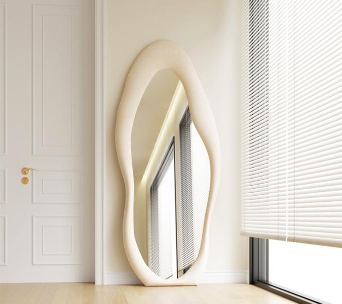 Decorative Body Curved Full Length Mirror Oversized Arched Floor Mirror 4