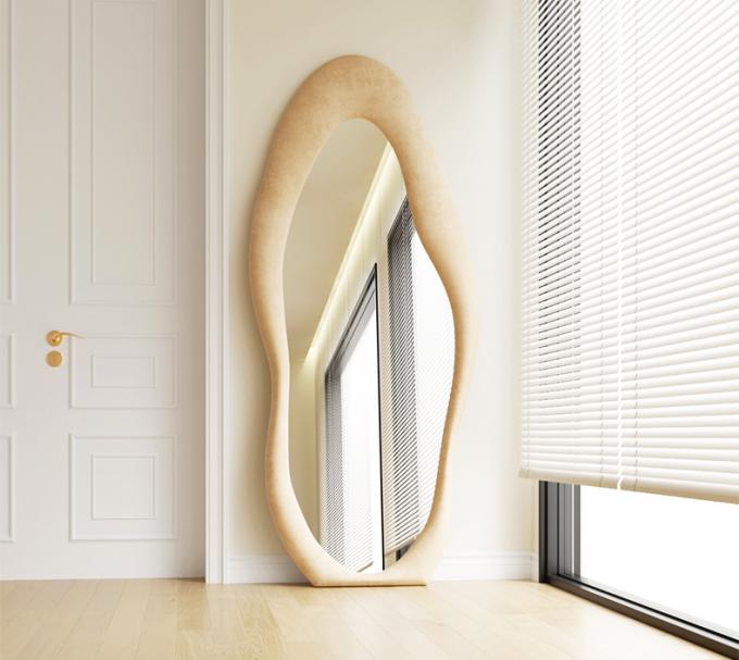 Decorative Body Curved Full Length Mirror Oversized Arched Floor Mirror 6