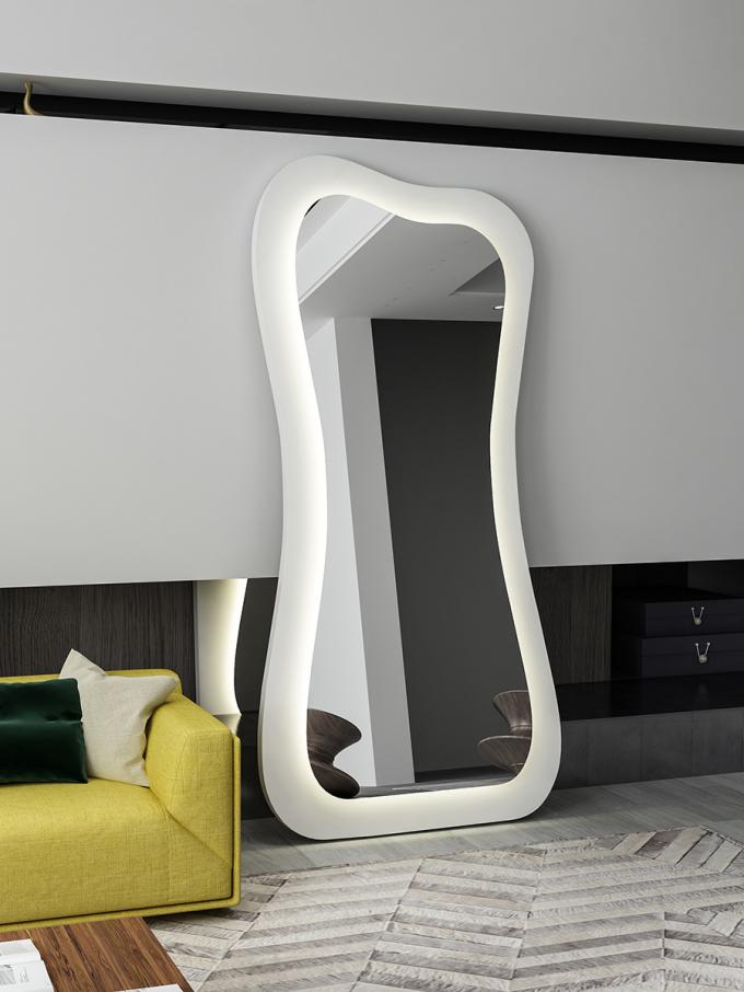 Hollywood Standing Full Length Xl Floor Mirror With Led Light 71x32 3
