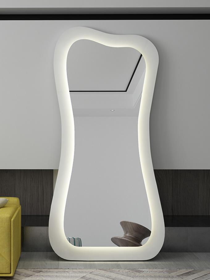 Hollywood Standing Full Length Xl Floor Mirror With Led Light 71x32 2