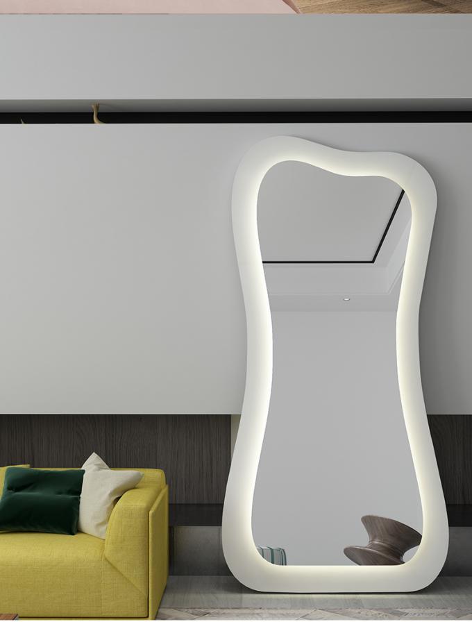 Hollywood Standing Full Length Xl Floor Mirror With Led Light 71x32 4