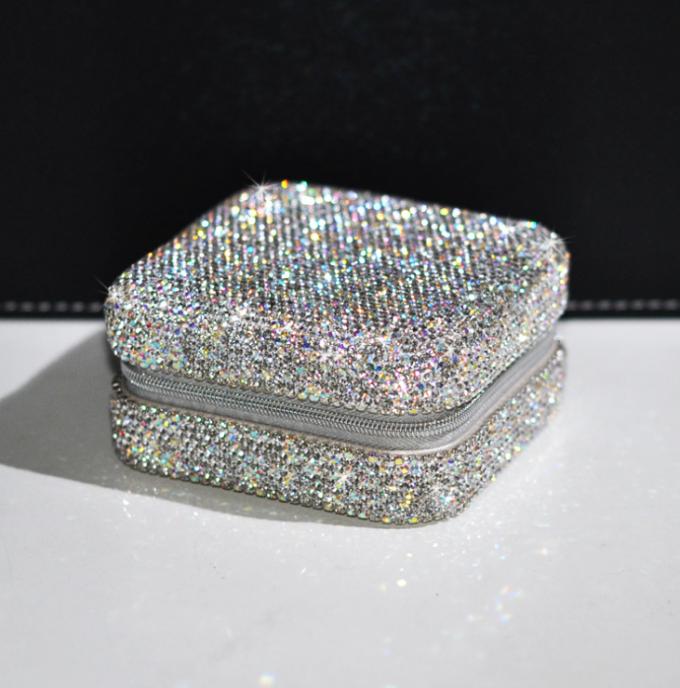 Customized Travel Jewelry Holder Case Small Plate For Earrings Rings Necklaces 2