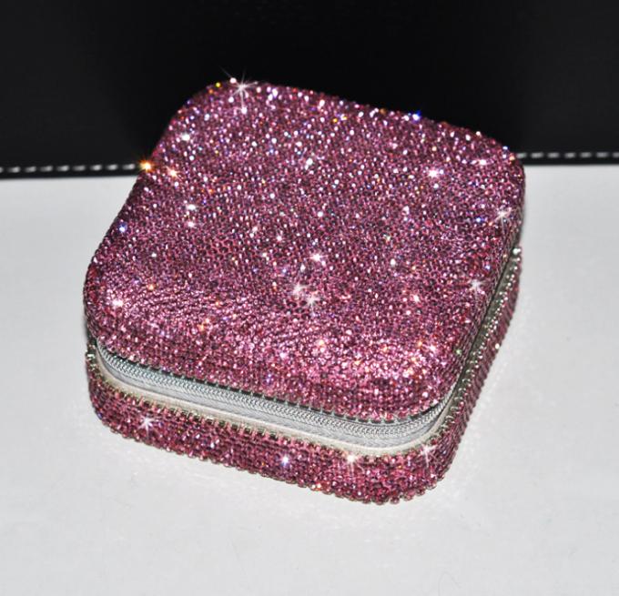 Customized Travel Jewelry Holder Case Small Plate For Earrings Rings Necklaces 3