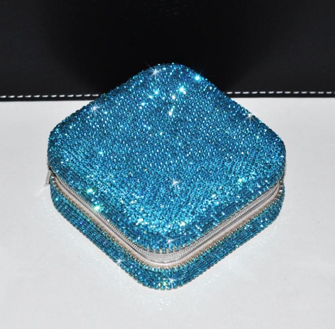 Customized Travel Jewelry Holder Case Small Plate For Earrings Rings Necklaces 4