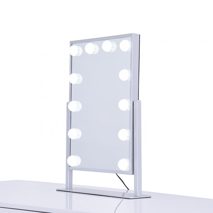 OEM Durable Dressing Room Illuminated Cosmetic Beauty Vanity Mirror with LED Lights 4