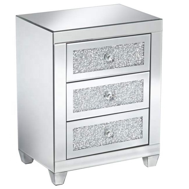 Custom Crystal Mirrored Buffet Modern Design Furniture for a Modern and Sophisticated Home 4
