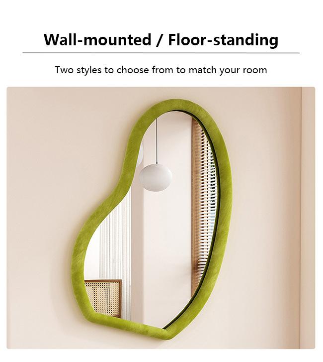 Custom Standing Arched Floor Mirror Full Length 78x108cm 6