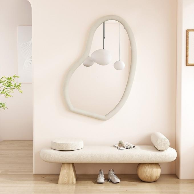 Custom Standing Arched Floor Mirror Full Length 78x108cm 11