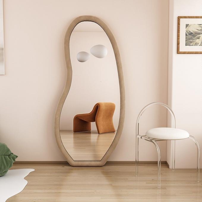 Custom Standing Arched Floor Mirror Full Length 78x108cm 12