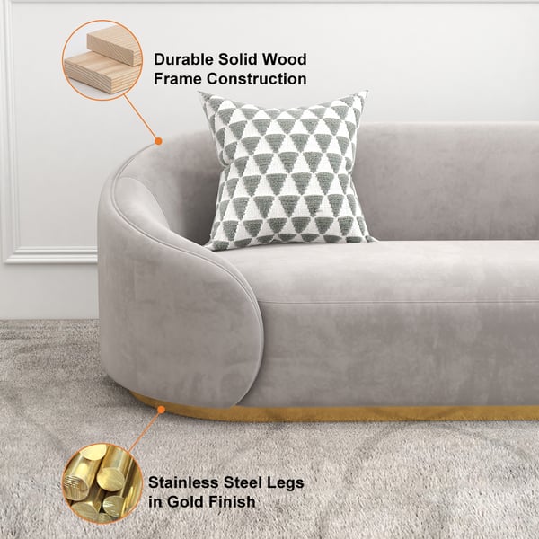 अनुकूलन योग्य आकार आधुनिक डिजाइन शैली वेलवेट सोफा सेट के साथ अनुभागीय upholstery कवर 1