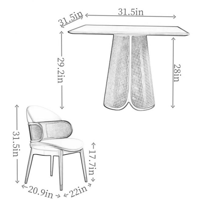 80x80 Solid Wood Pedestal Dining Room Table Round Sets 12