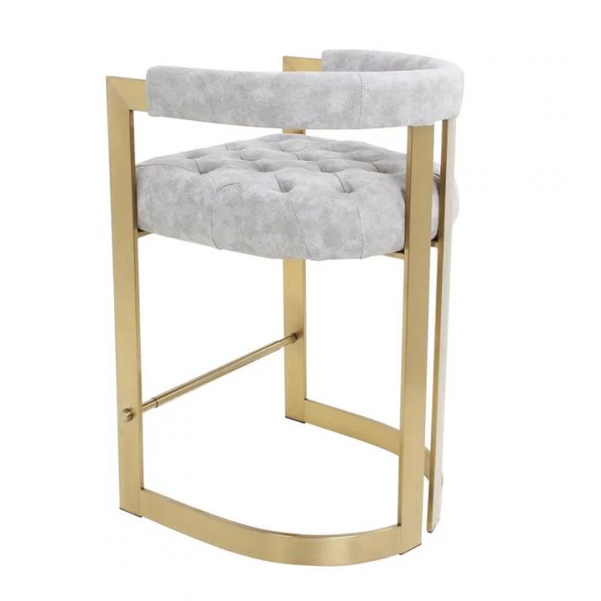 Nordic Style Simple Metal Bar Stool for High Chairs in Kitchen Counter Furniture 8