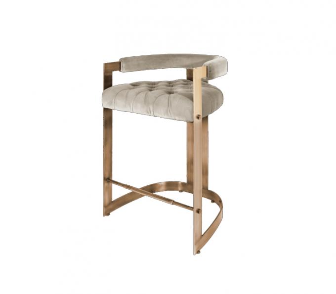 Nordic Style Simple Metal Bar Stool for High Chairs in Kitchen Counter Furniture 18
