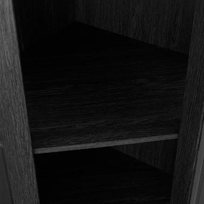 Modern Bar Corner Wine Rack Cabinet Wooden Counter OEM 9