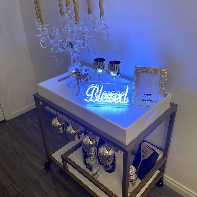 Brass Wine Drink Bar Cart Restaurant Serving Trolley Customized 21