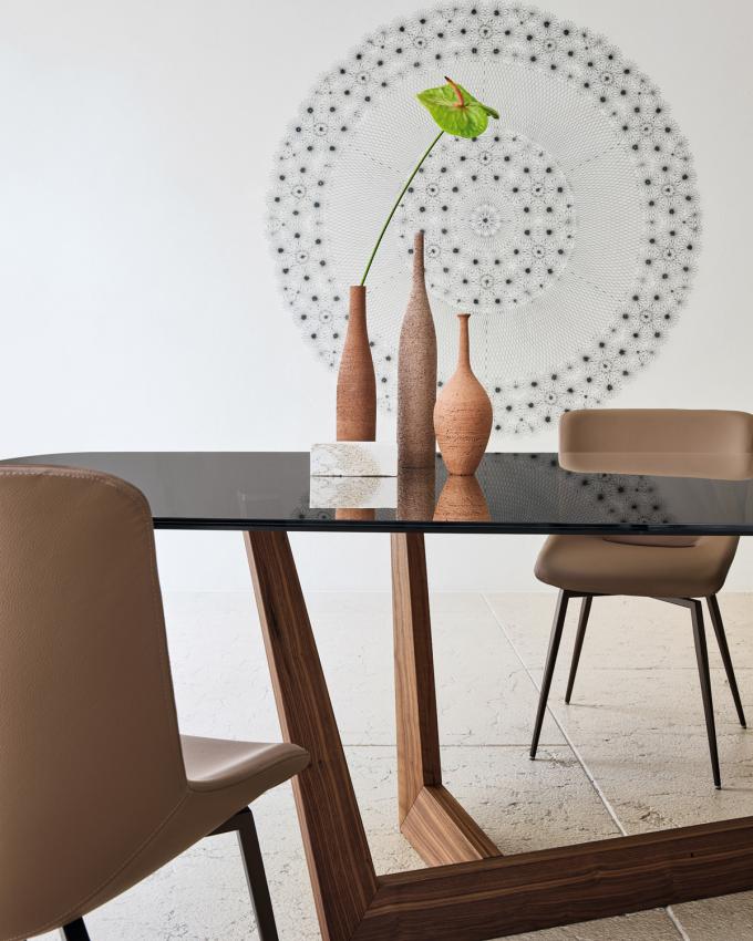 8-10 Seater Oblong Marble Stone Dining Table Set Glass Wooden Top 7