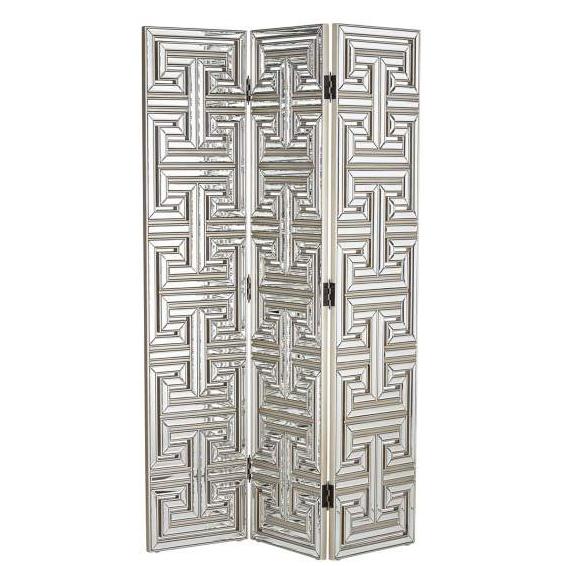 4mm 5mm silver Mirrored Room Divider Screen For Sports Theme 2