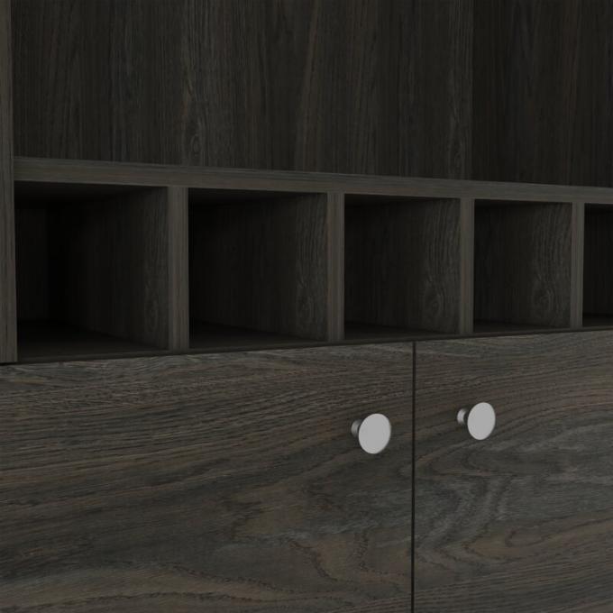 Luxury Corner Wine Cabinet for Living Room Bar Kitchen Display Glass Modern Furniture 3