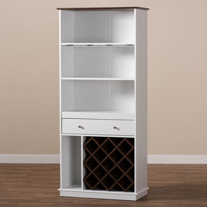 Kitchen Corner Wine Racks Bar Cabinets With Wood And Glass Display Rack 2