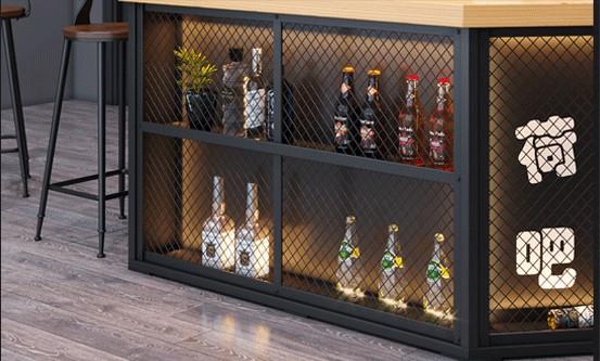 Mini LED Counter Height Nightclub Bar Table Modern Furniture 10