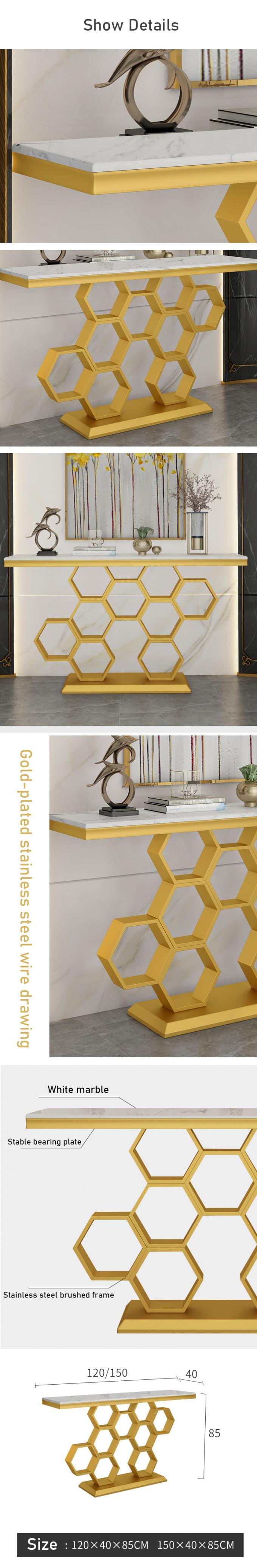 Luxury Crystal Venetian Mirrored Console Table Rectangular 1
