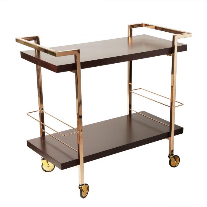 Marble Top Drinks Trolley Black Trolley Rattan Bar Cart 13