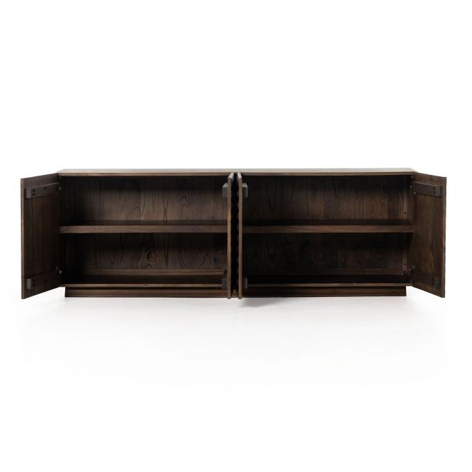 Vintage Solid Wooden Buffet Cabinet Sideboard Storage For Dining 4