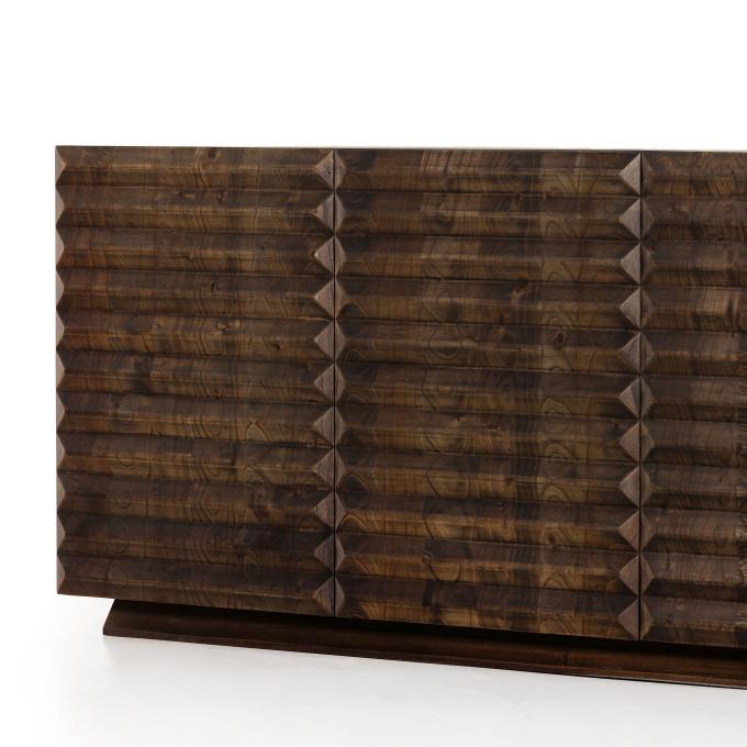 Vintage Solid Wooden Buffet Cabinet Sideboard Storage For Dining 6