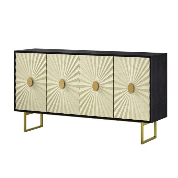 Living Room Wooden TV Cabinet Sideboard Media Console Buffet Display Unit 1