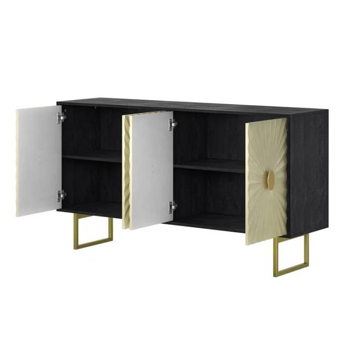 Living Room Wooden TV Cabinet Sideboard Media Console Buffet Display Unit 2